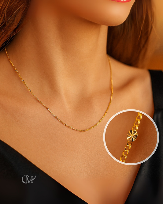 Gold Barbada Chain