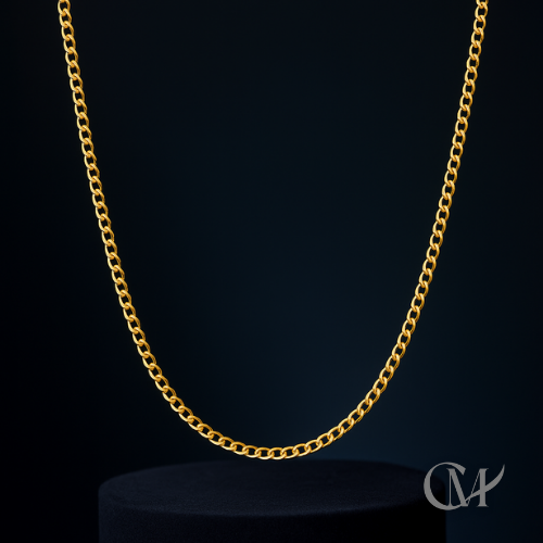 Gold Curb Chain