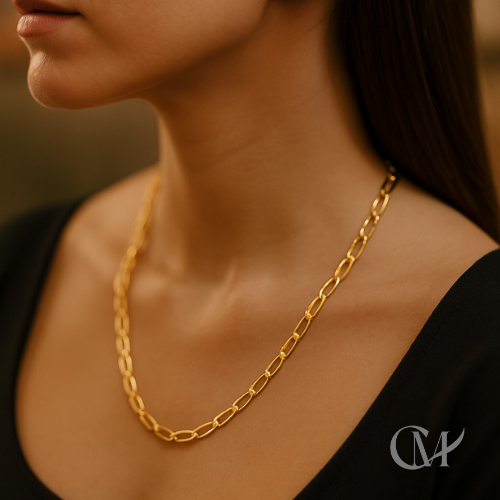 Bilbao Yellow Gold Chain